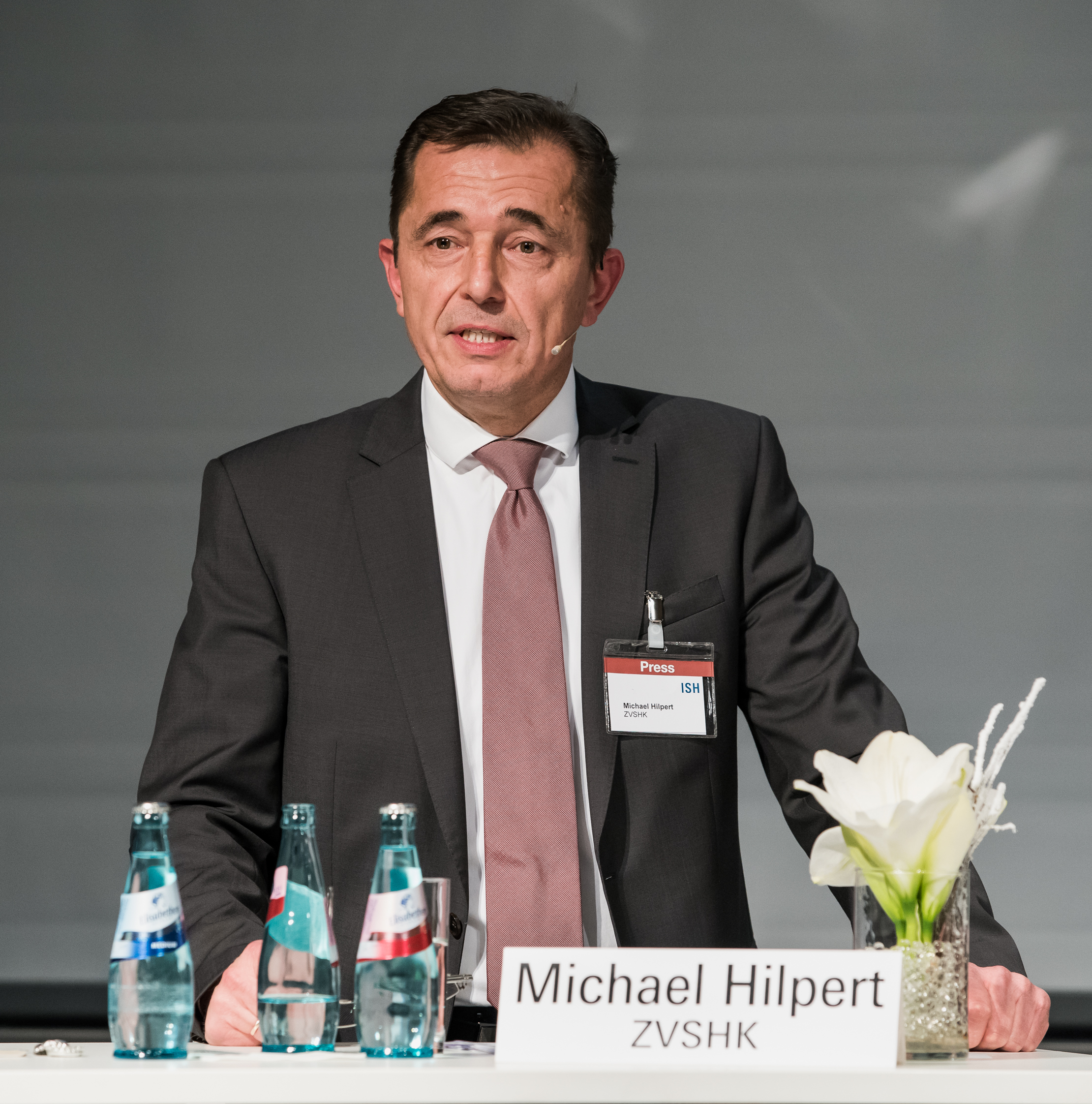 Michael Hilpert, Präsident ZVSHK