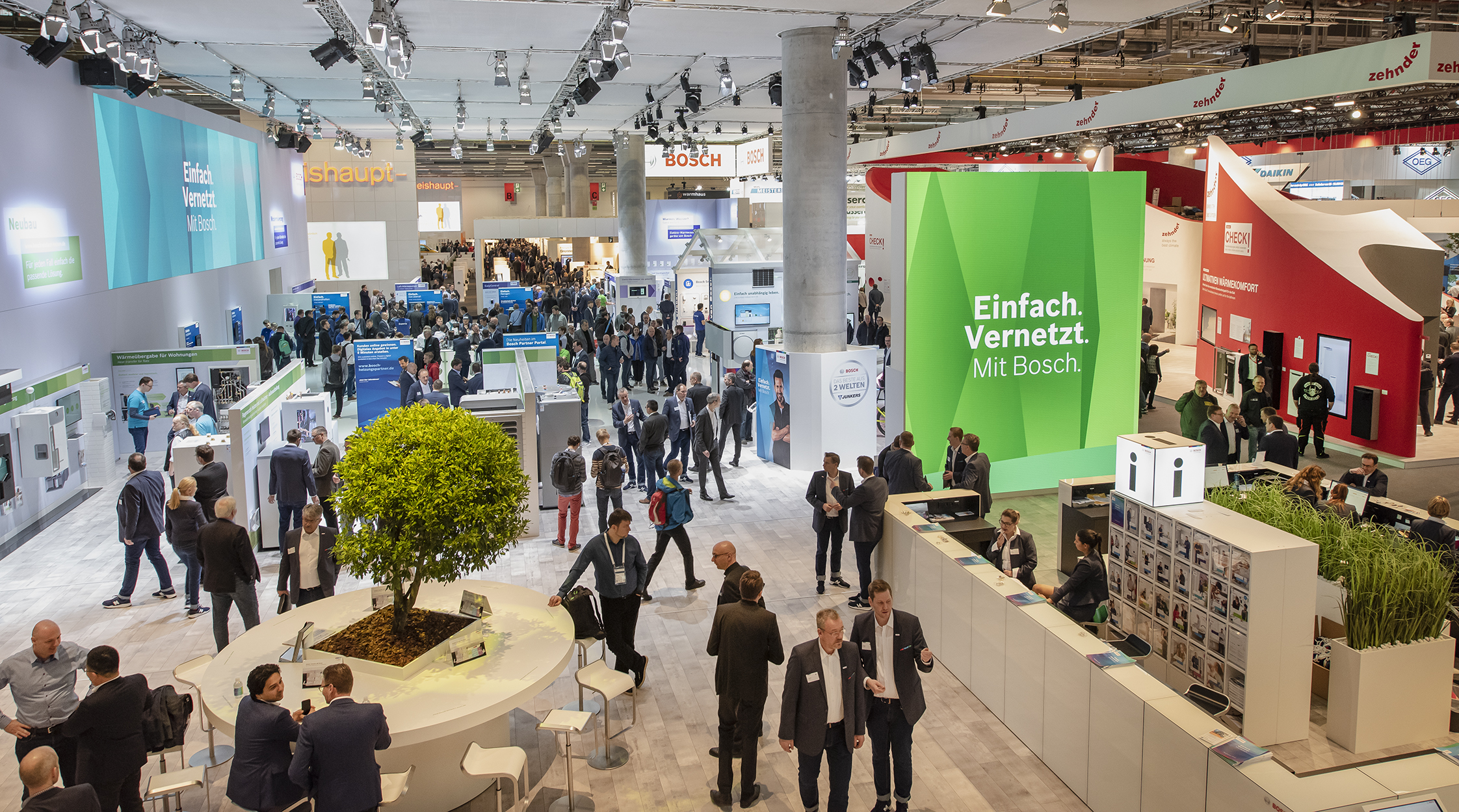 97 Prozent der ISH Besucher sind laut einer repräsentativen Umfrage zufrieden mit ihrem Messeaufenthalt. (Quelle: Messe Frankfurt / Petra Welzel)