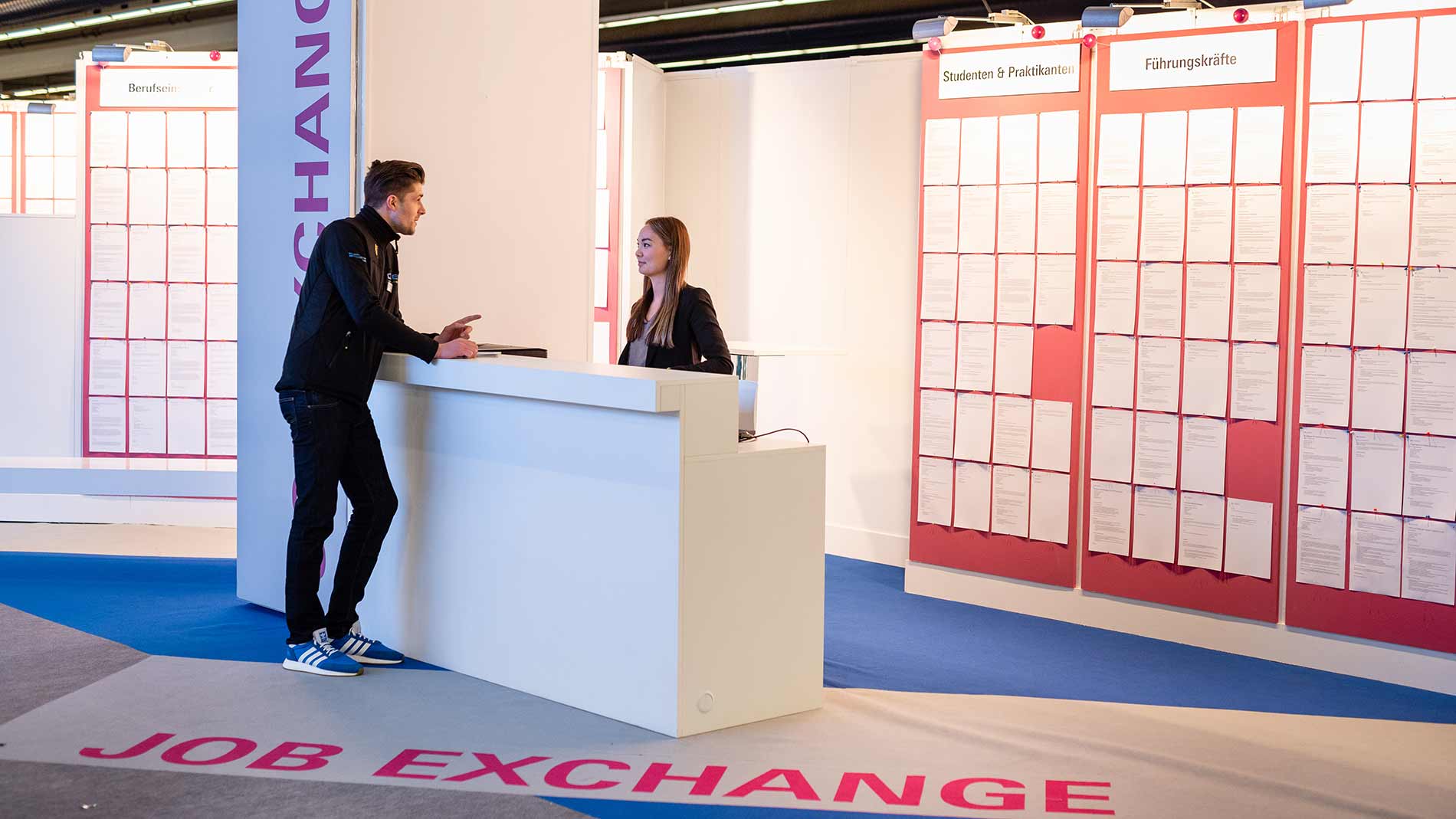 Visitor of ISH Job Exchange