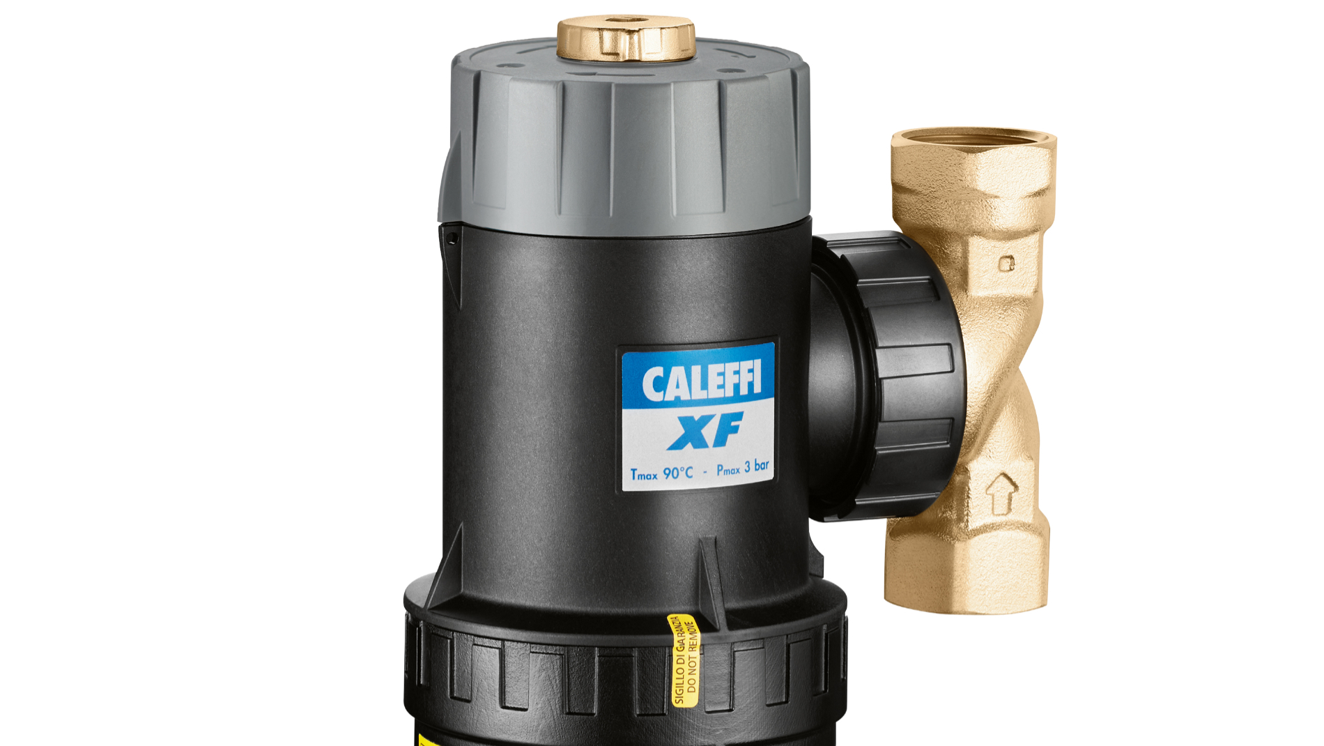 CALEFFI XF Semi-automatic self-cleaning magnetic filter (577 series) - Heat pump system, Water treatment