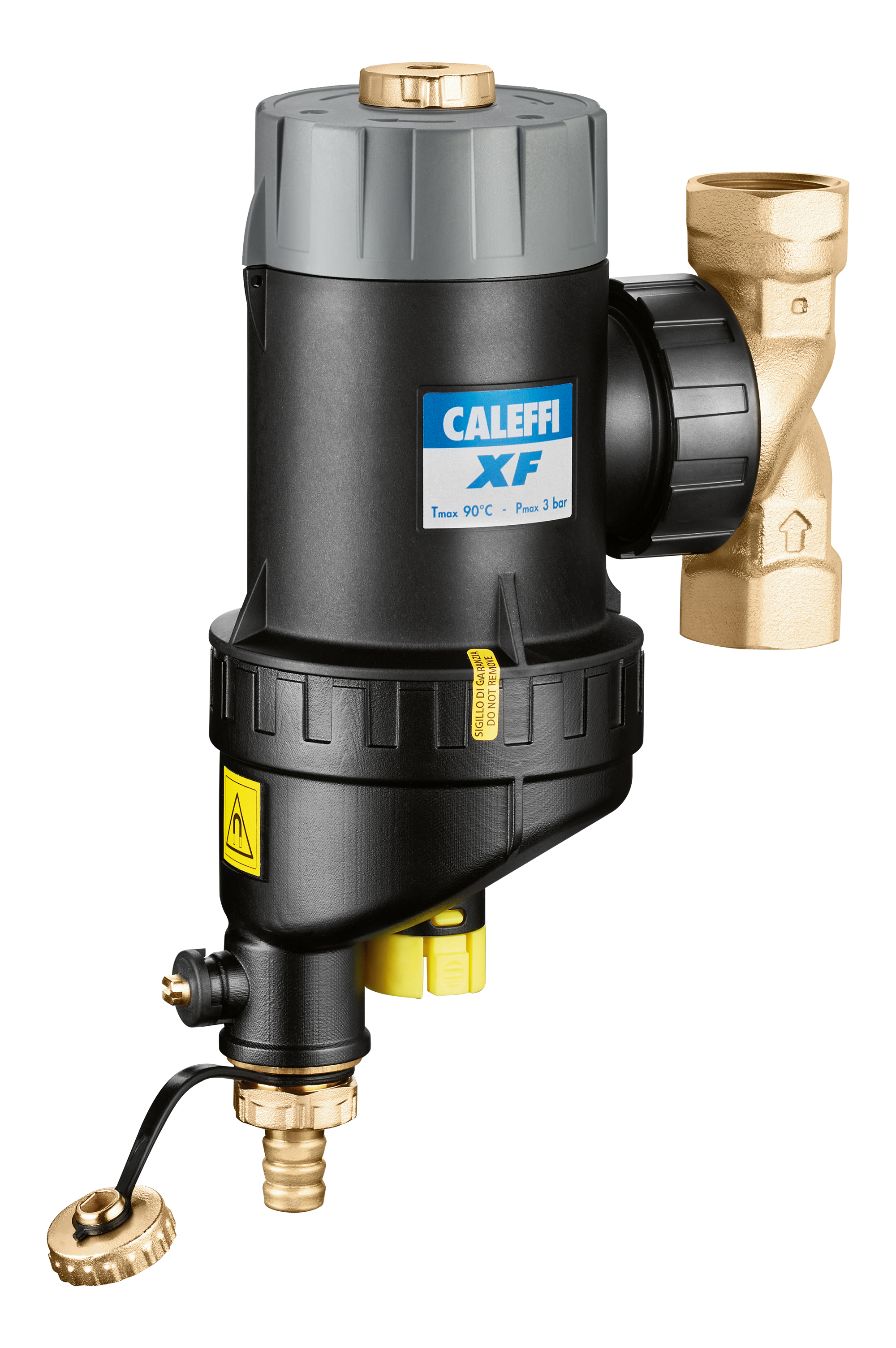 CALEFFI XF Semi-automatic self-cleaning magnetic filter (577 series) - Heat pump system, Water treatment, Caleffi S.p.A.