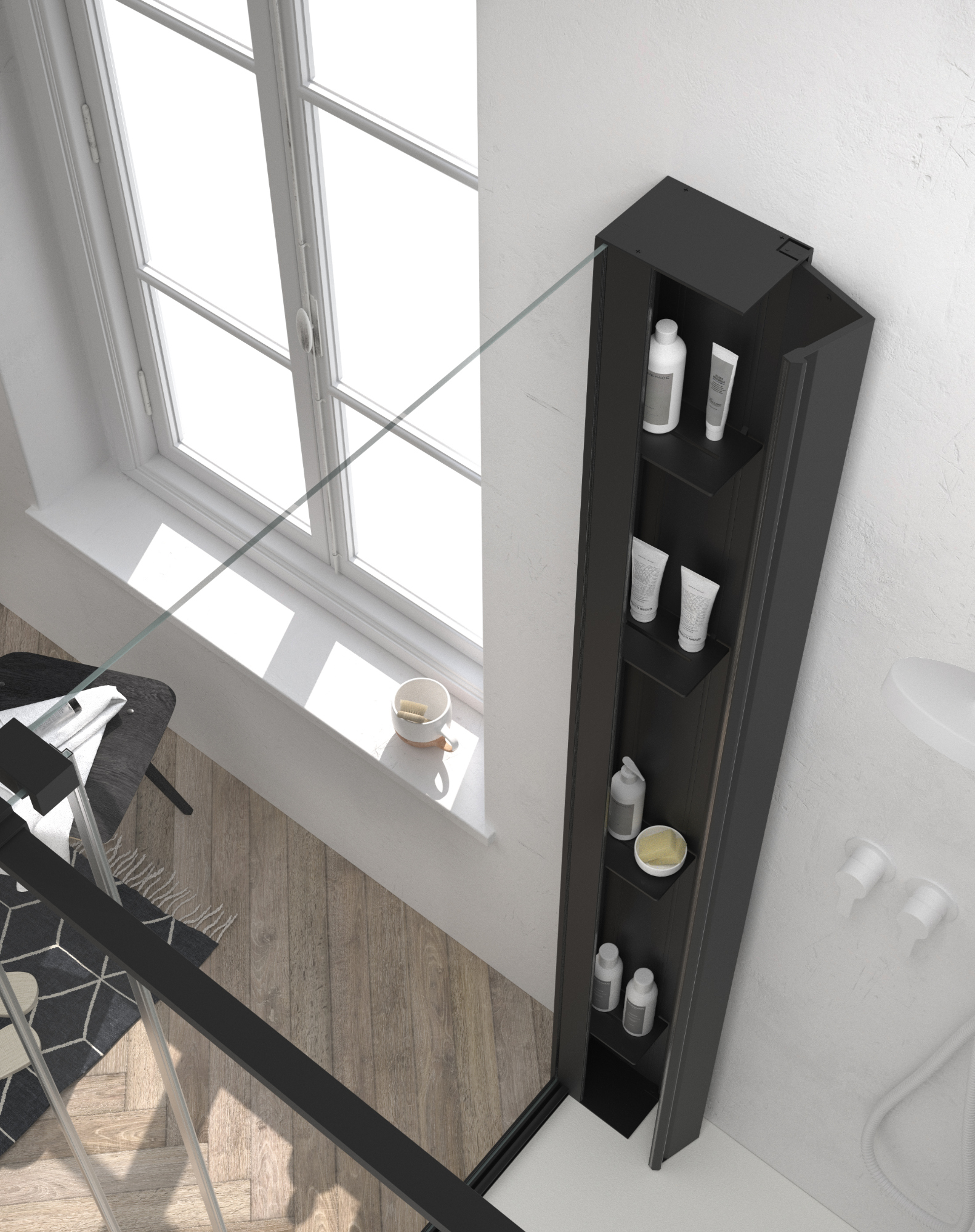 Shower cabinet - Bathroom furniture, Mamparas Doccia, S.L.