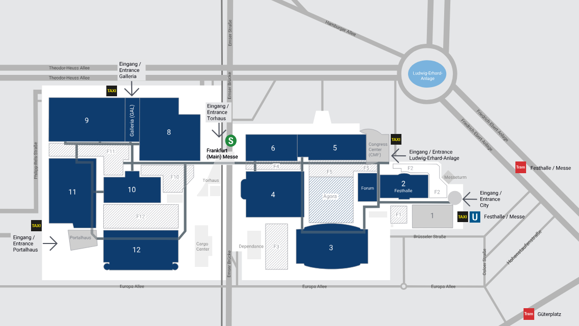 Interactive hall plan