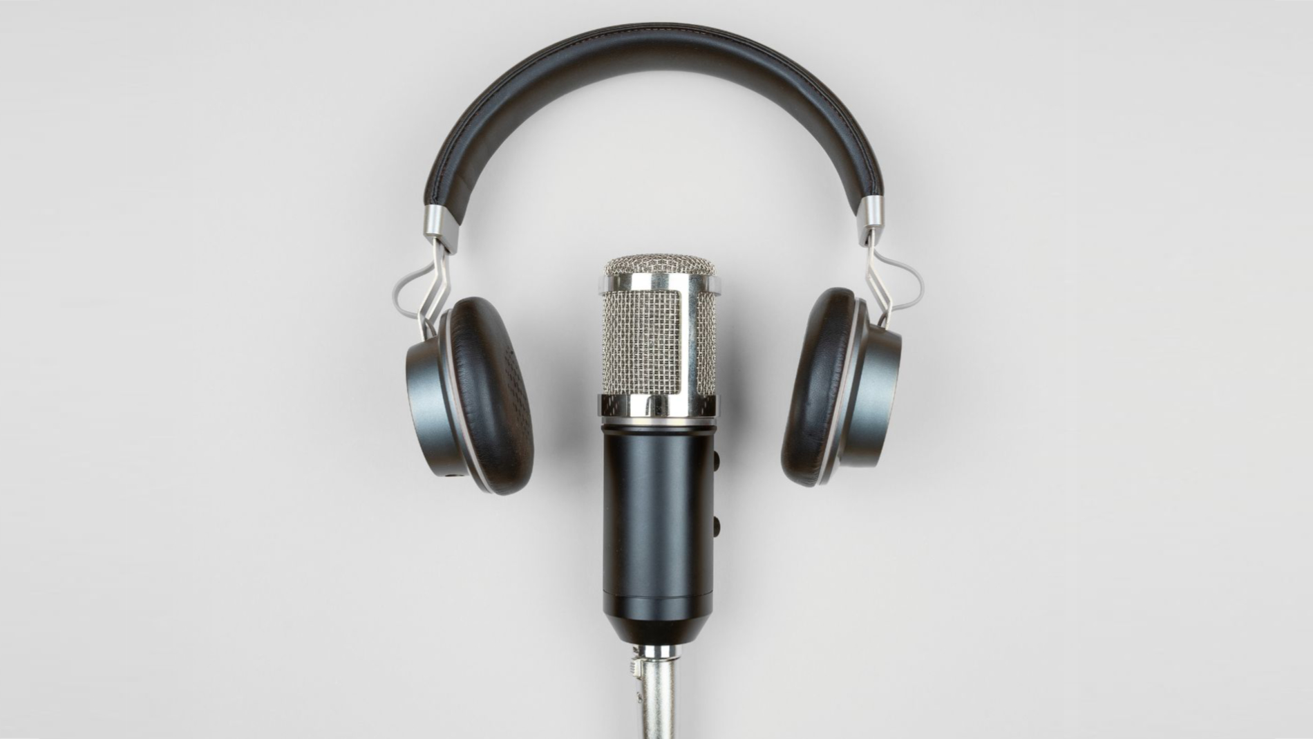 Microphone and headphones