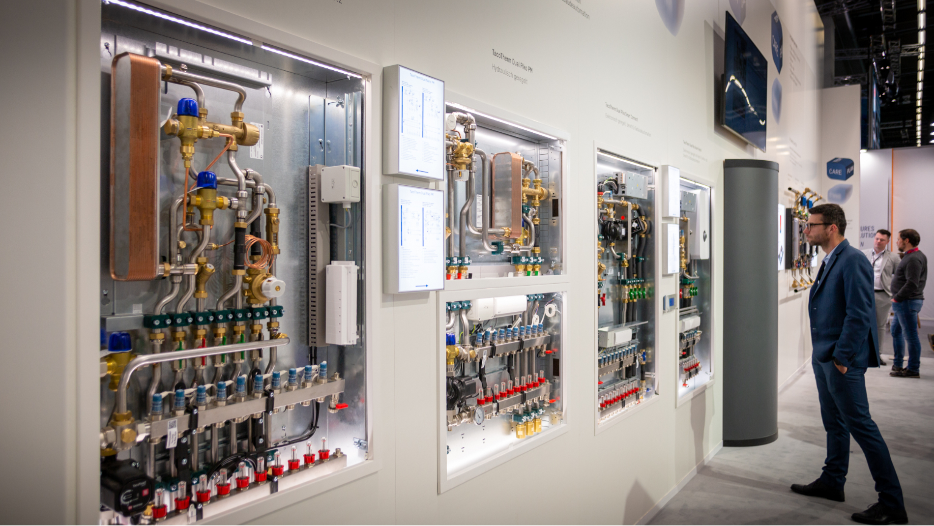 Models of different heating circuits