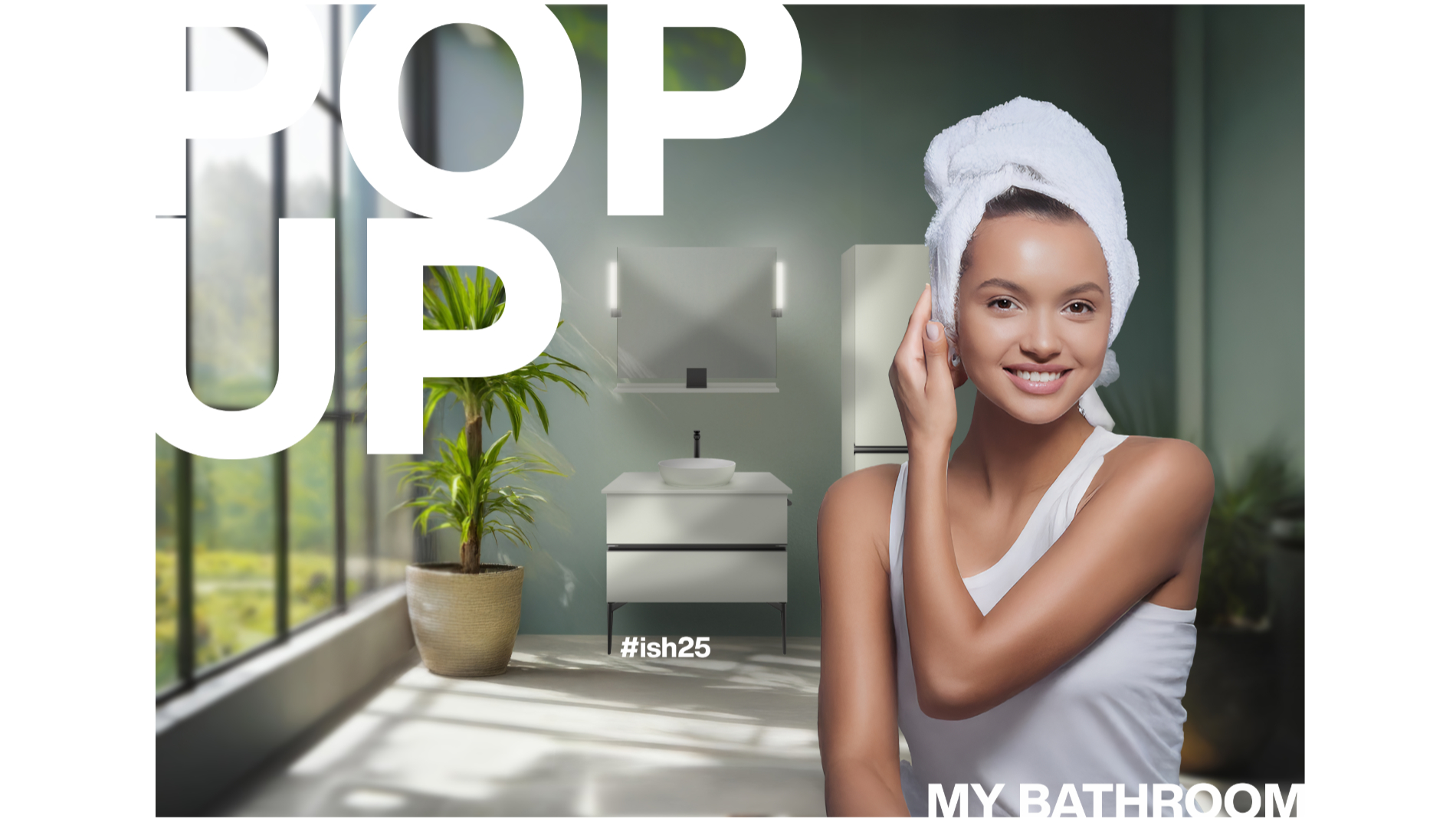 Pop up my Bathroom trend exhibition at ISH 2025: putting people at the heart of holistic bathroom planning. (Photo: Björn Steinmetzler; German Sanitary Industry Association (VDS) #KIgeneriert)