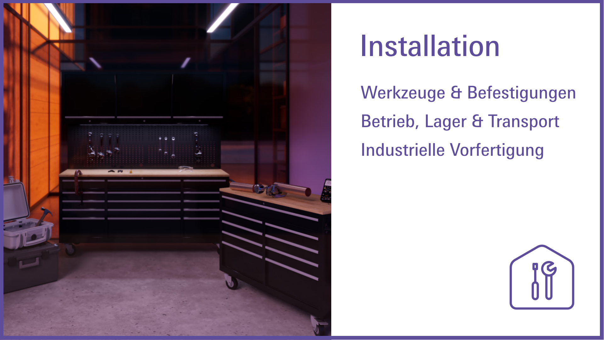 Lösungen für die Installation