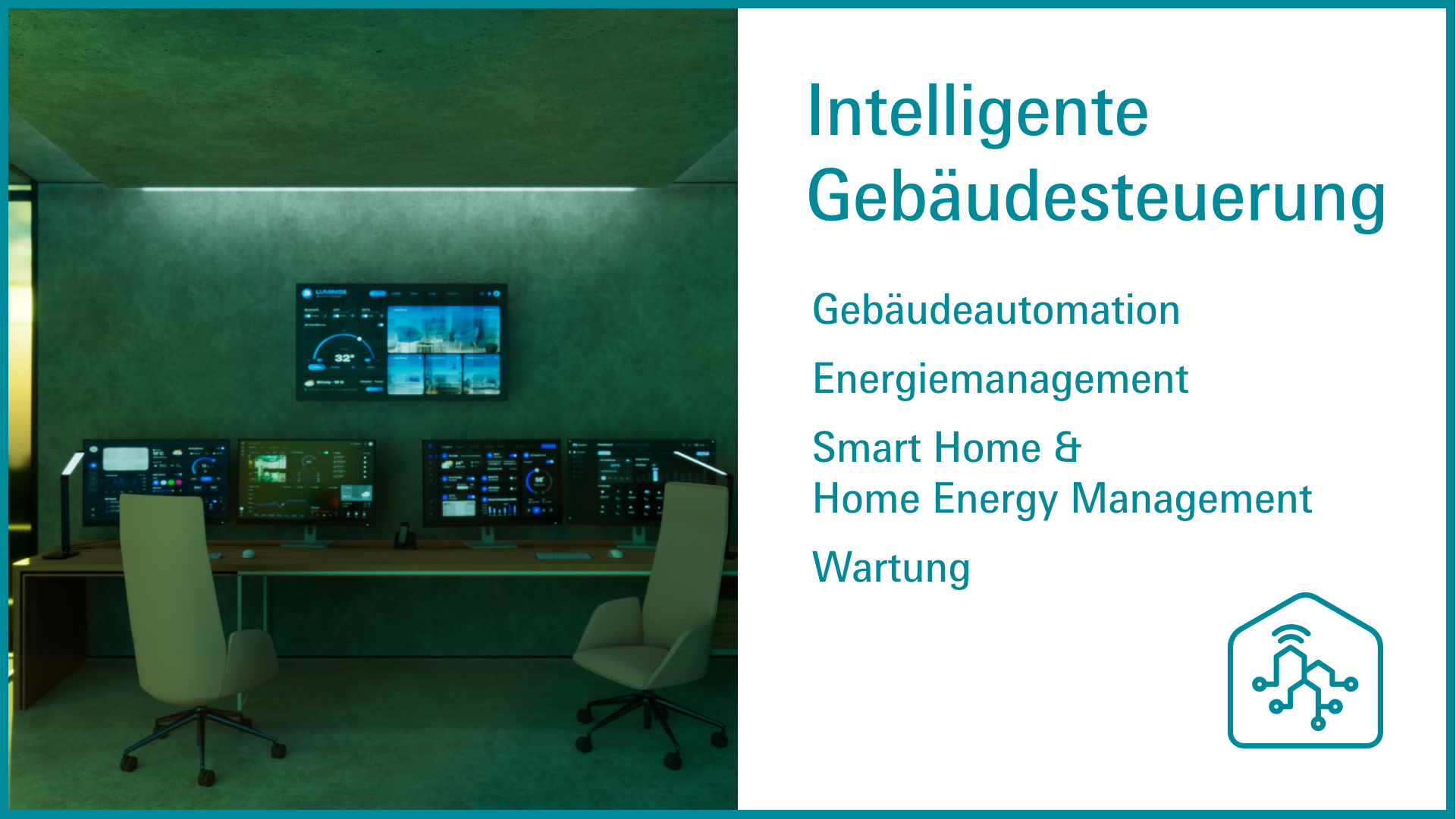 Lösungen für die intelligente Gebäudesteuerung