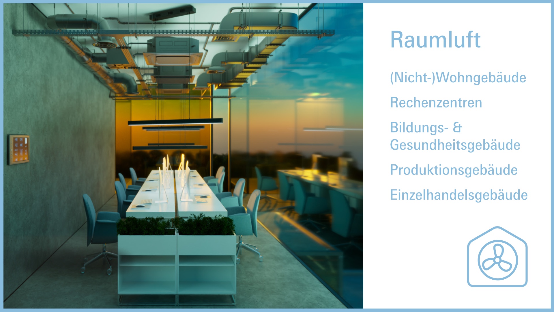 Lösungen für Raumluft