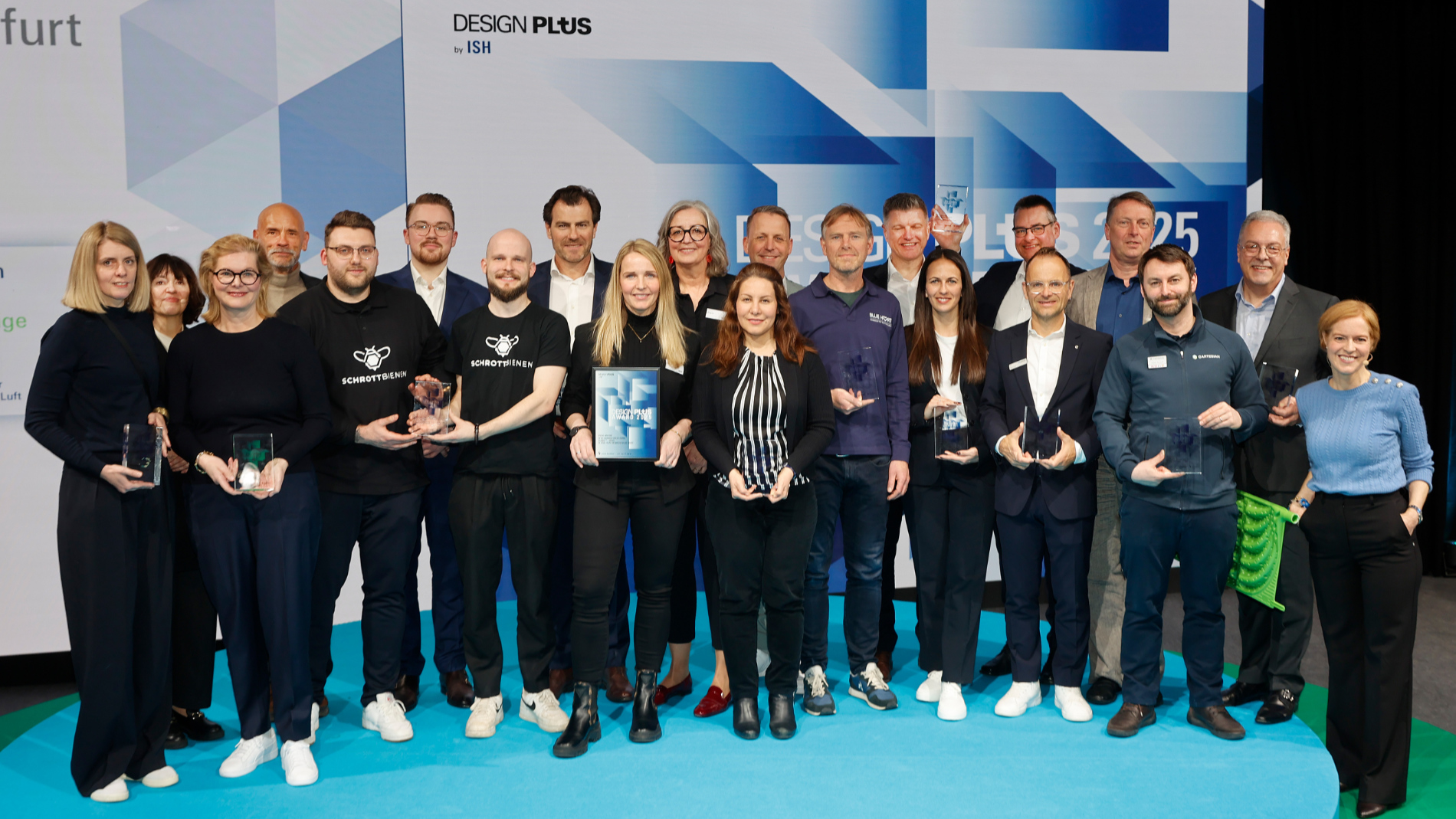 Preisverleihung des Designplus Awards zur ISH 2025